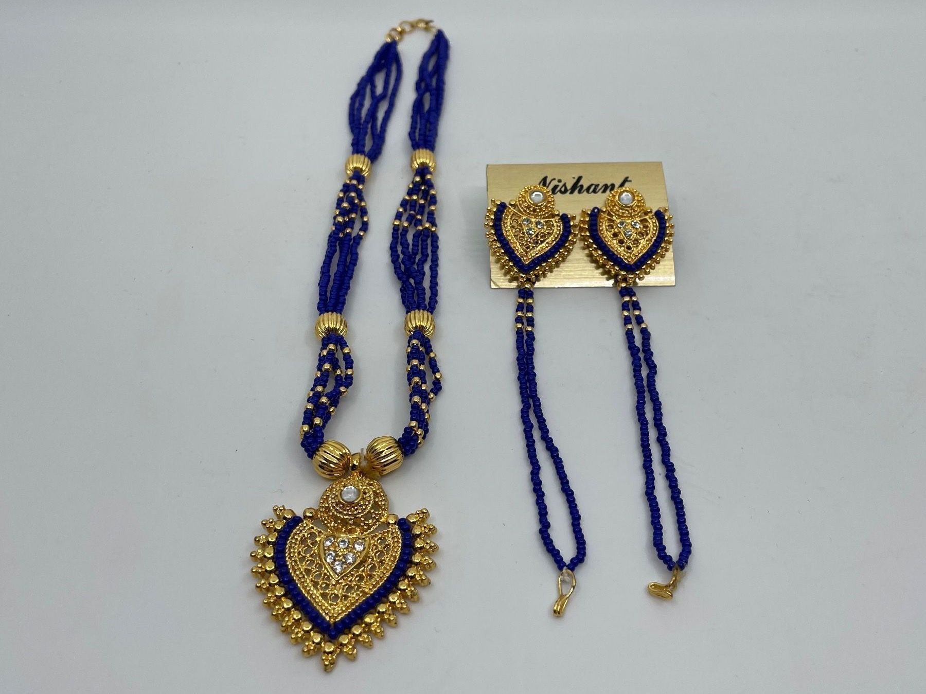 Altri gioielli: Set Orientalischer Perlenschmuck  - Kette + Ohrringe – Nuovo e nell'imballaggio originale da Gossau SG venduto da Poisonivy 1