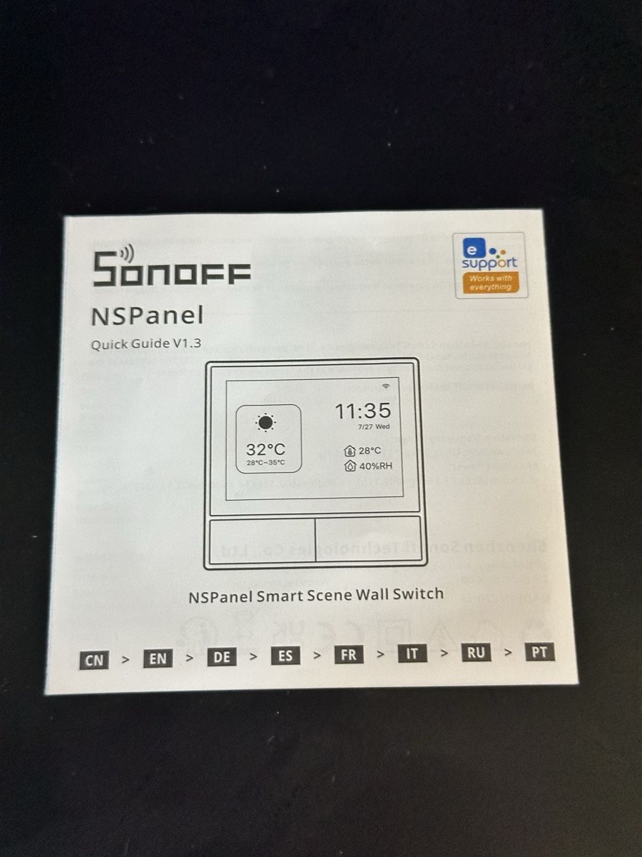 Sonoff Studioequipment: Sonoff NSPanel Smart Scene Wall Switch neu – Neu (gemäss Beschreibung) aus Buonas von vonRich 3