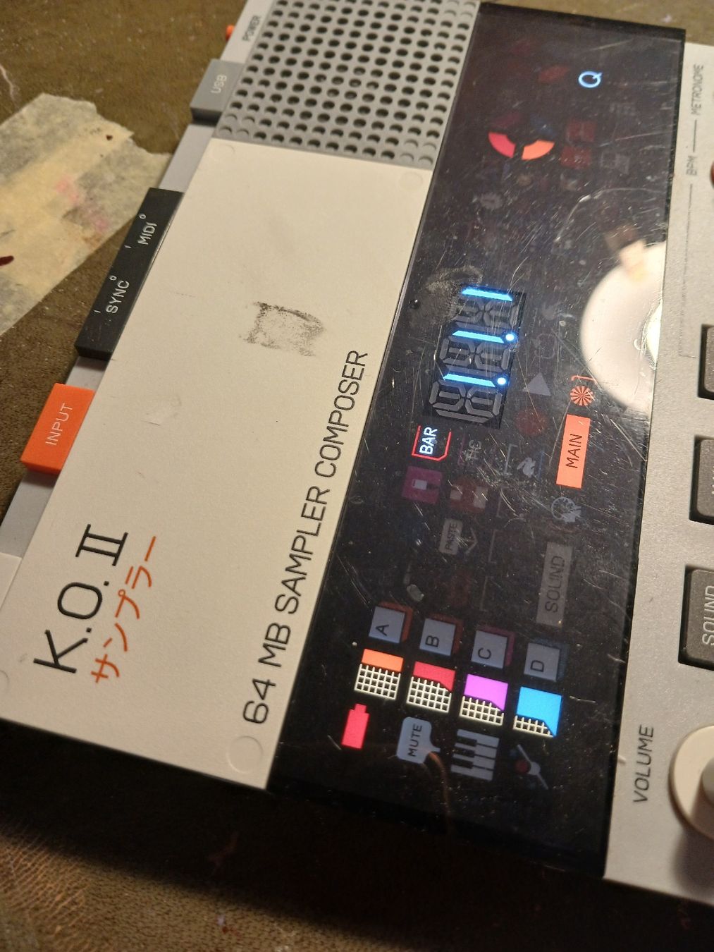 Musikinstrumente: K.O.II Sampler Composer/DrummMachine – Gebraucht aus Münsingen von Flodrcheufer 2