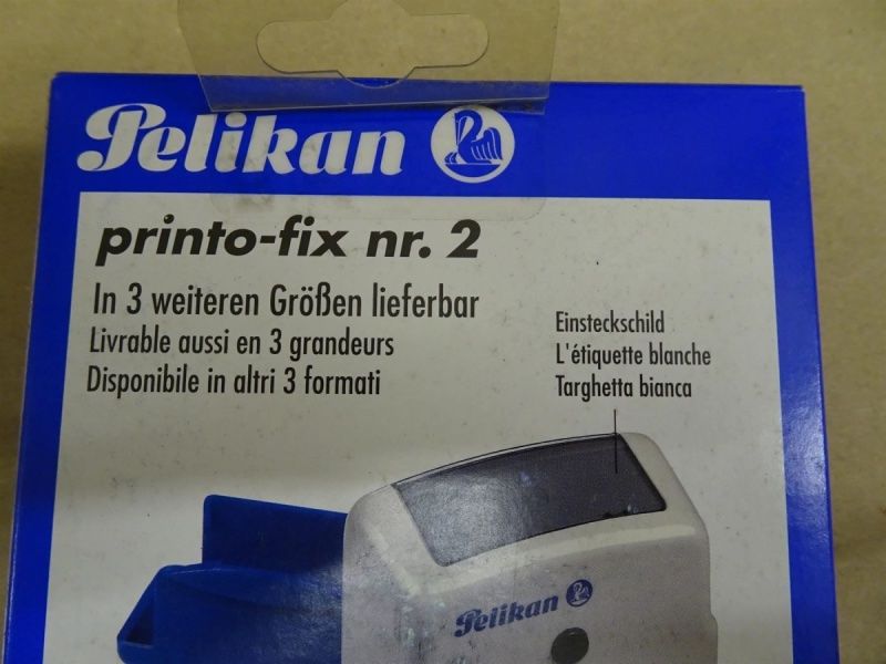 Timbri: Neuer Pelikan Stempelautomat – Nuovo e nell'imballaggio originale da Necker venduto da liq24 6