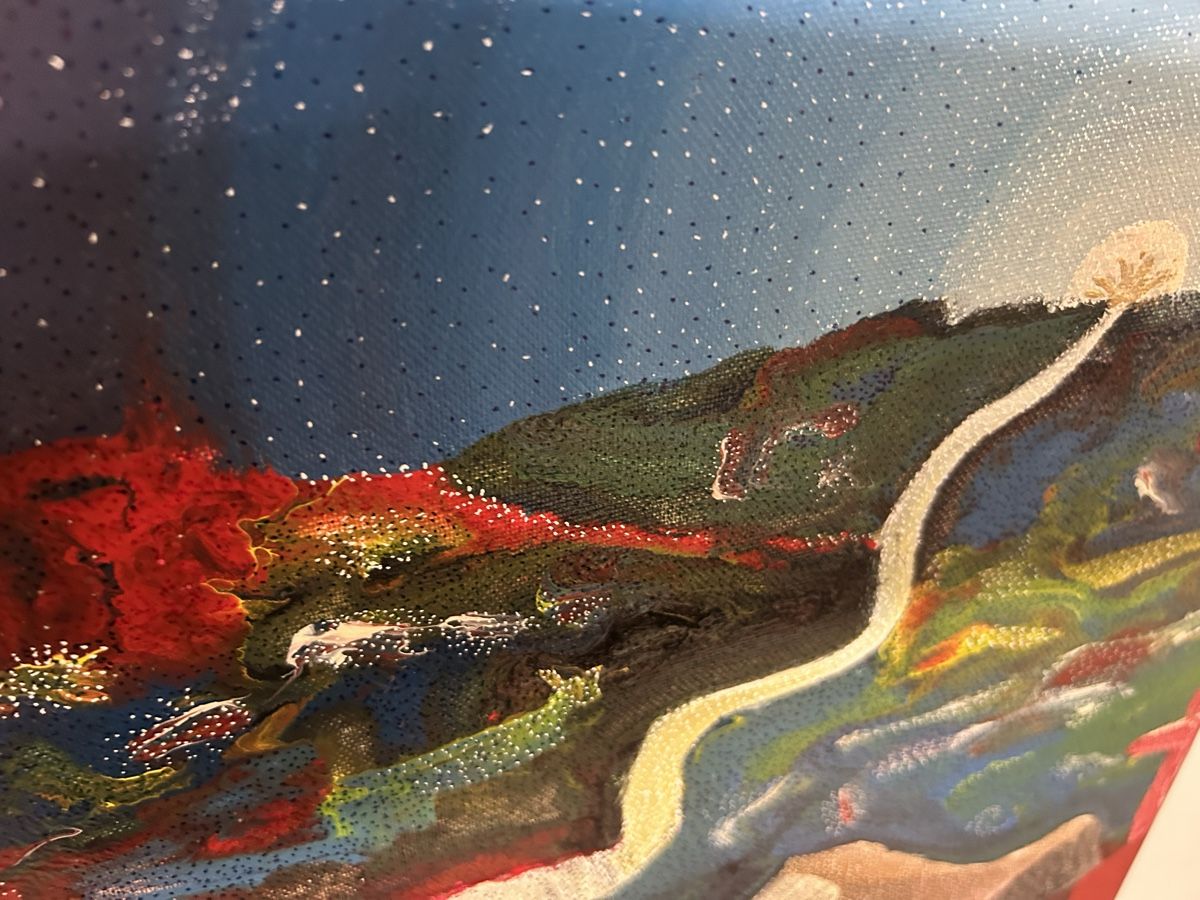 Dipinti: Ölgemälde, Gemälde, Original von Freddy Gerber – Usato da Glarus venduto da KunstWerkEr-LS87 5