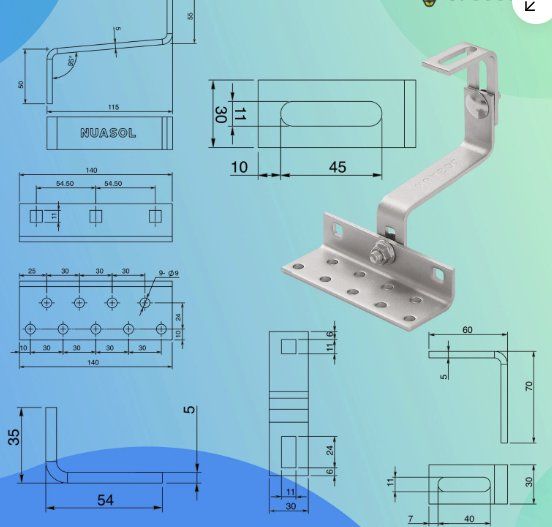 Solargeräte und Solarprodukte: PV Photovoltaik Solarpanel Halterung – Neu und originalverpackt aus Amriswil von JaJa-Express 4