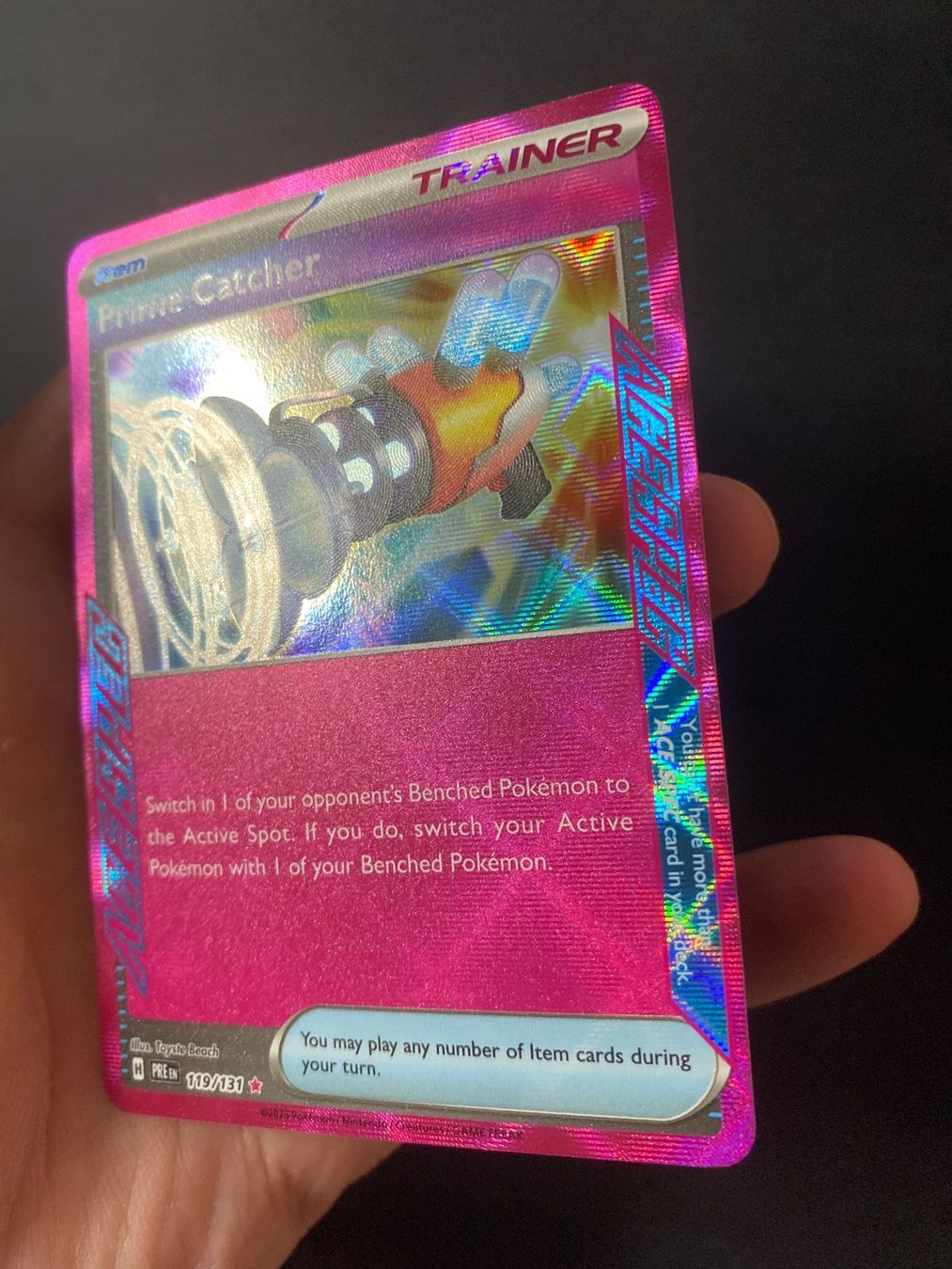 Pokémon Carte collezionabili: Prime Catcher 119 - Fänger - Prismatic Evolutions - EN – Nuovo (secondo la descrizione) da Hausen AG venduto da Shrade 1