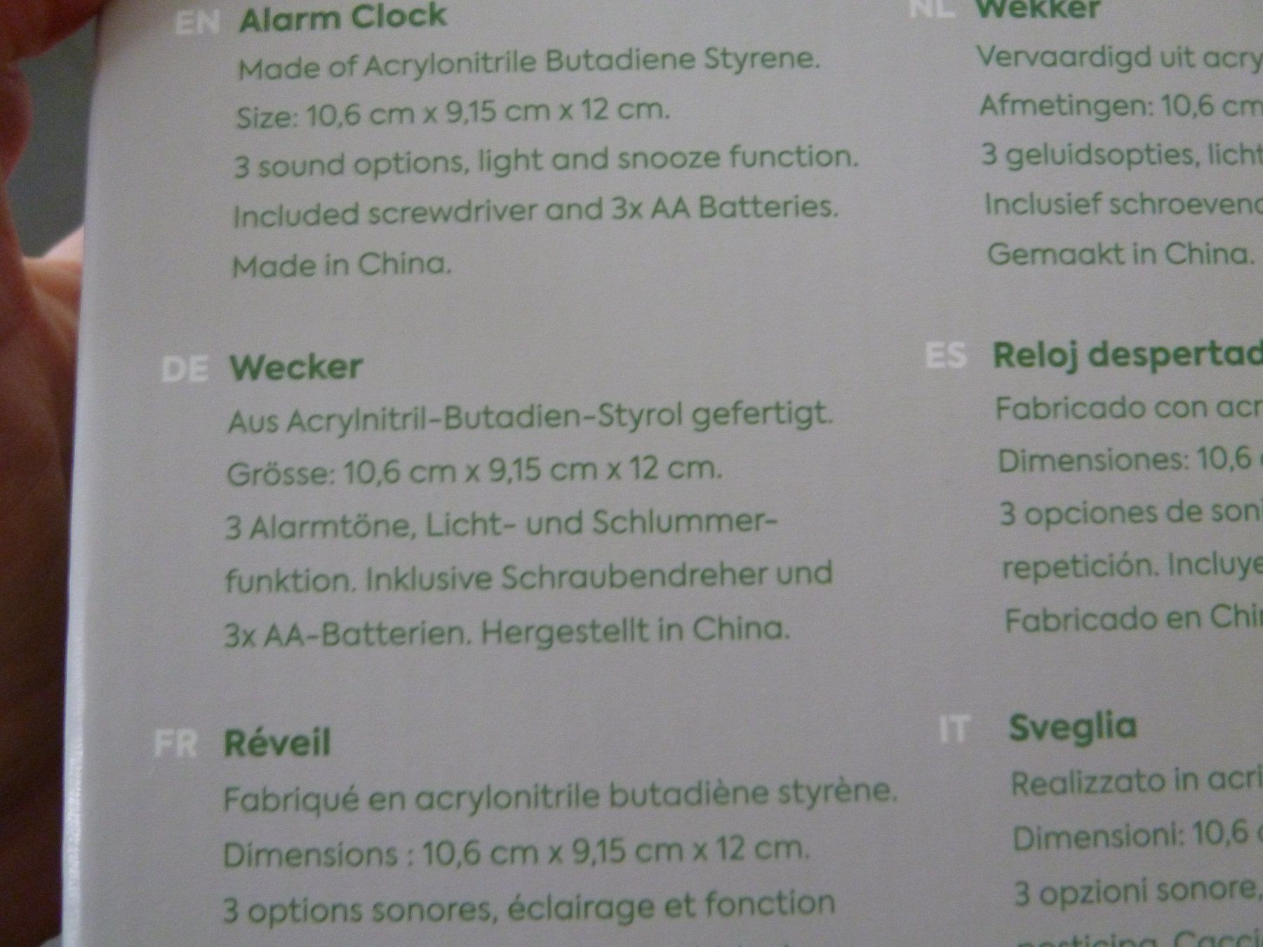 Wecker: toller WECKER Raupe  Coop  Kinderwecker NEU – Neu und originalverpackt aus Dättlikon von Mamakuga 6
