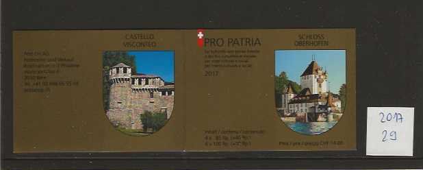 Alle Briefmarken: timbre carnet Pro Patria No. 29 de 2017 – Gebraucht aus Sorvilier von carose01