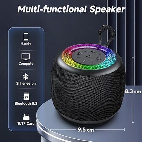 Casse acustiche: LAUTSPRECHER Bluetooth® SPEAKER. NEU. Mit Lichtfunktion – Nuovo e nell'imballaggio originale da Berikon venduto da Akronym55 4