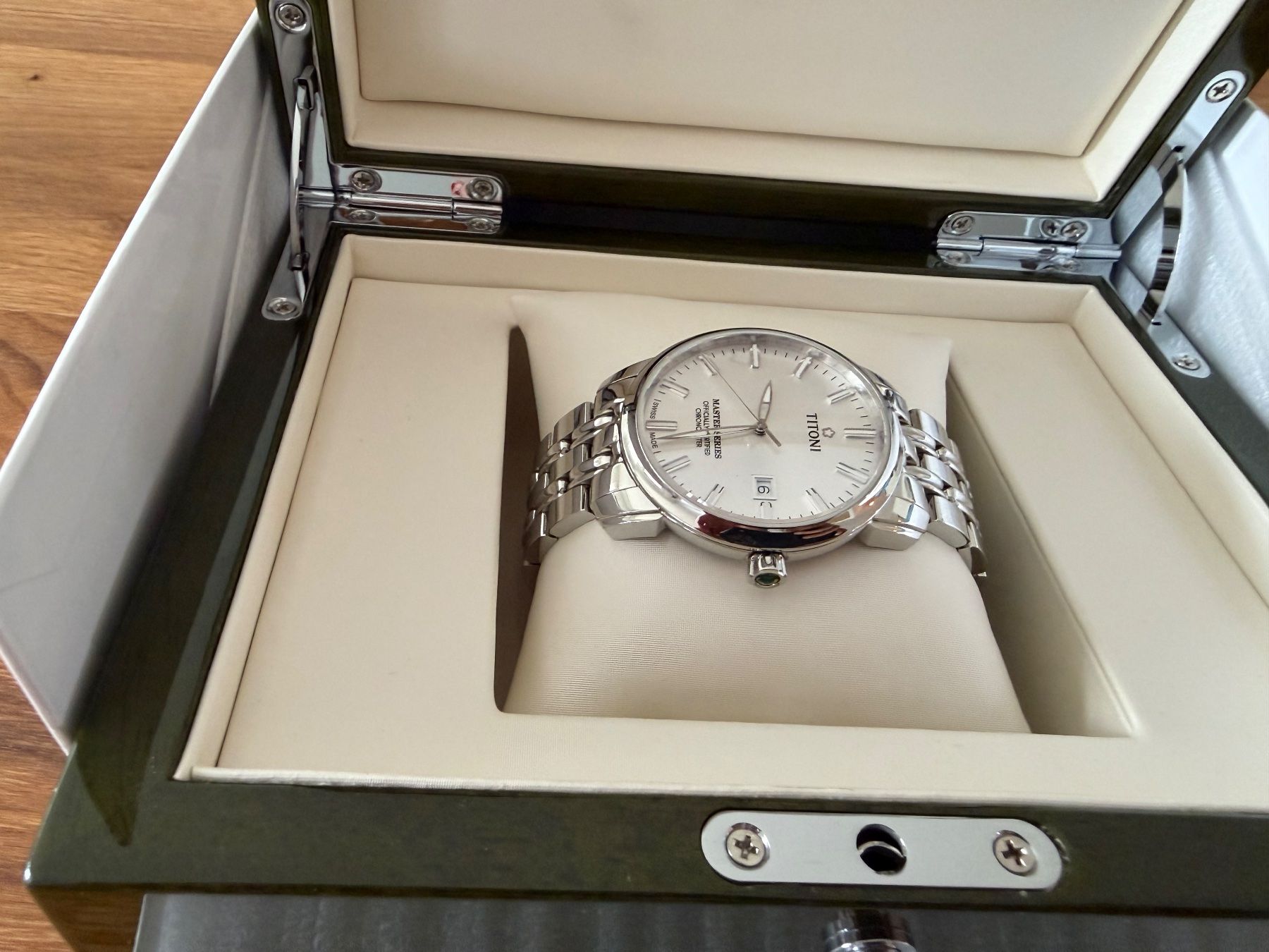 Titoni Orologi: Neuwertige Titoni Master Series Chronometer 41mm – Nuovo (secondo la descrizione) da Lengnau BE venduto da ITFREAK21 2