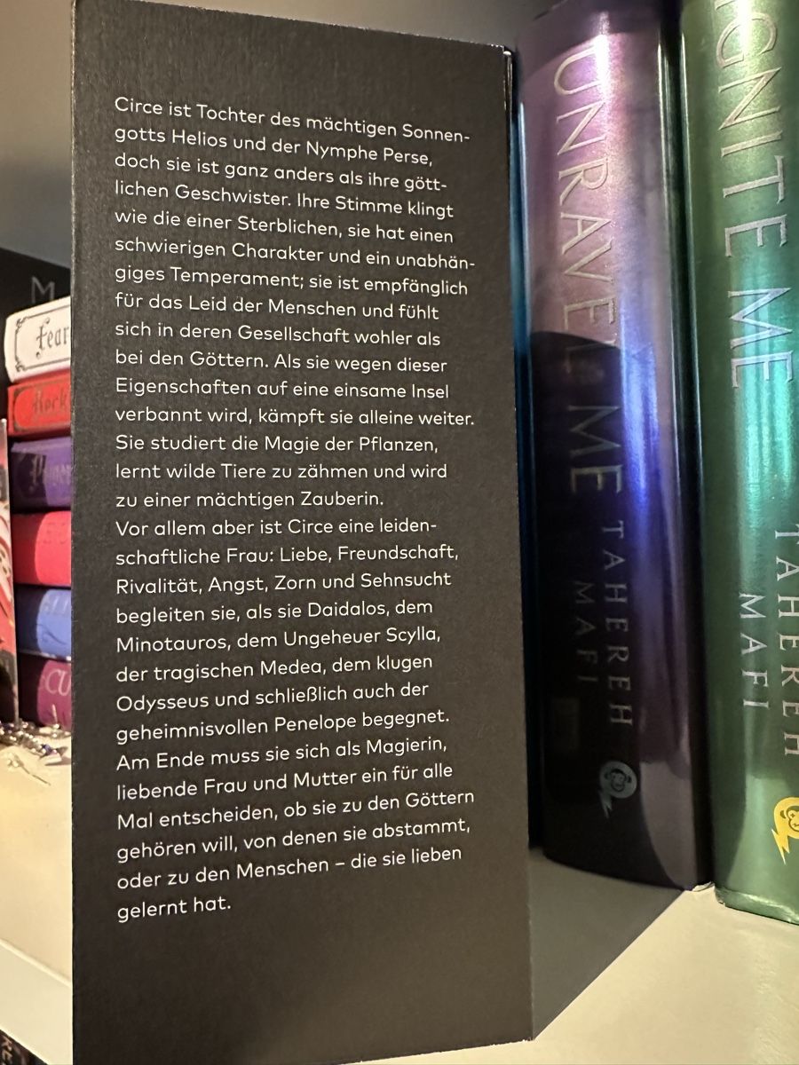 Bücher: Madeline Miller Ich bin Circe – Gebraucht aus Chur von cav_qqm5 1
