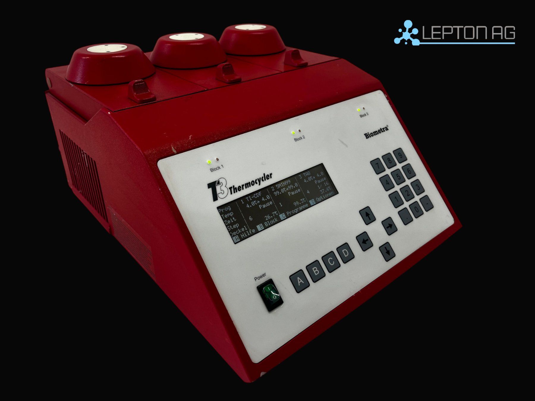 Laborzubehör: Biometra t3 Thermoblock PCR Thermal cycler – Gebraucht aus Niederdorf von LeptonAG_Labor