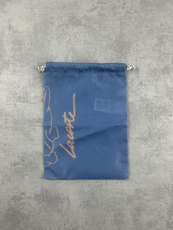 Pochette de maillot de bain Lacoste bleu