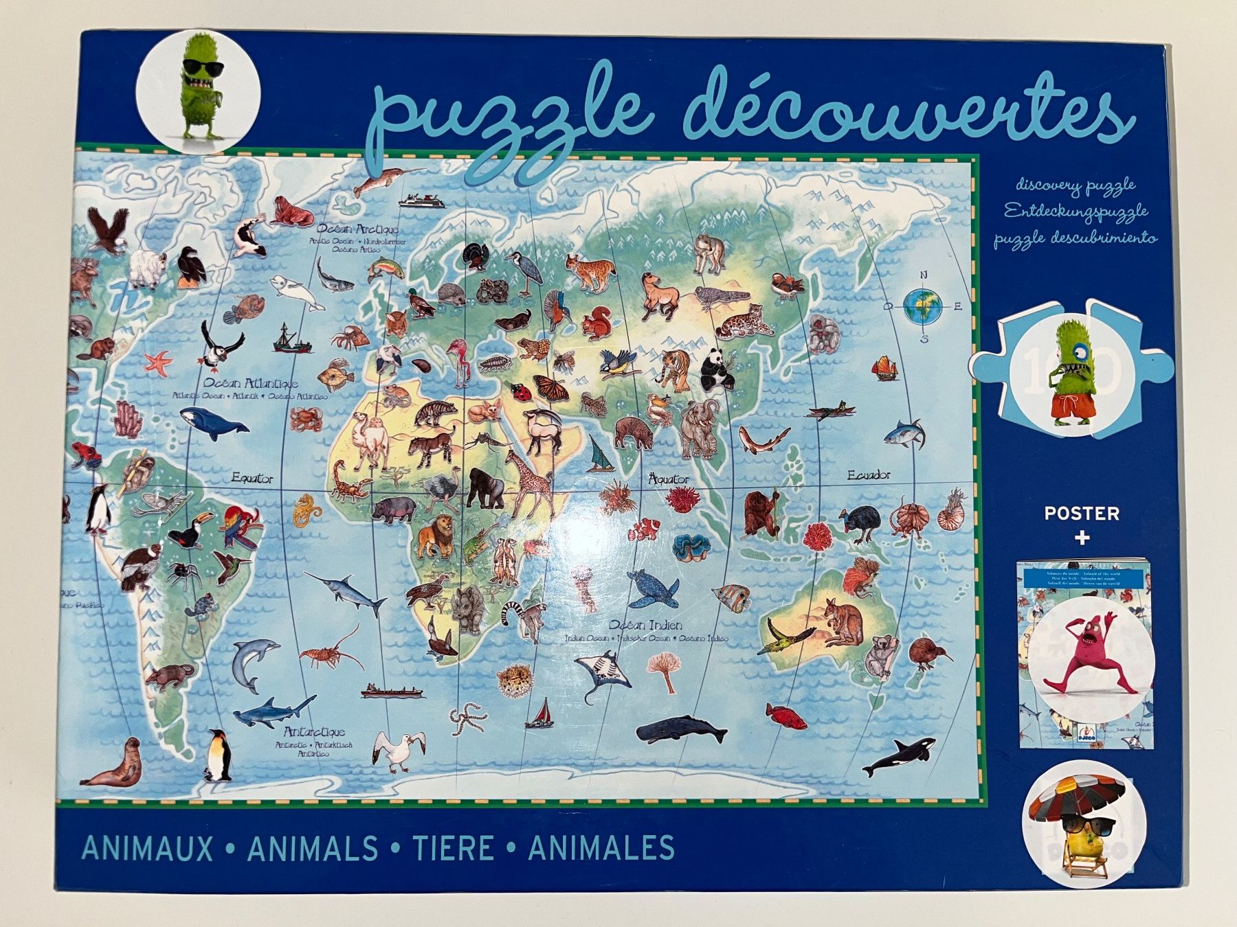 Djeco Puzzles: Puzzle Tiere 100 tlg – Gebraucht aus Meilen von Exclusive00 2