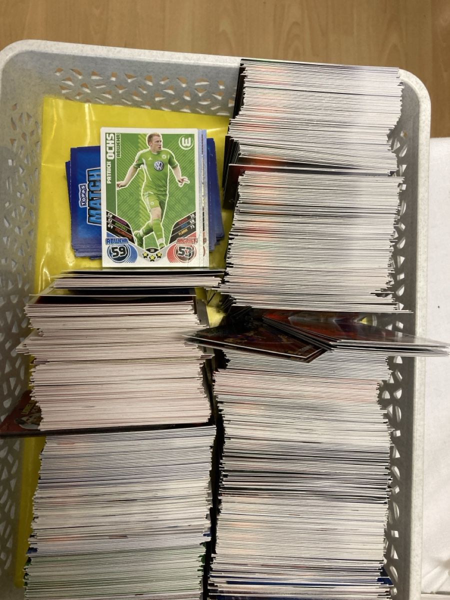 Sammelbilder & Trading cards: Championslige Spielerkarten – Gebraucht aus Port von Ipuel 1