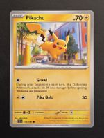 Pikachu ● 18/91 Pokémon Paldea Evolved 2024 -EN
