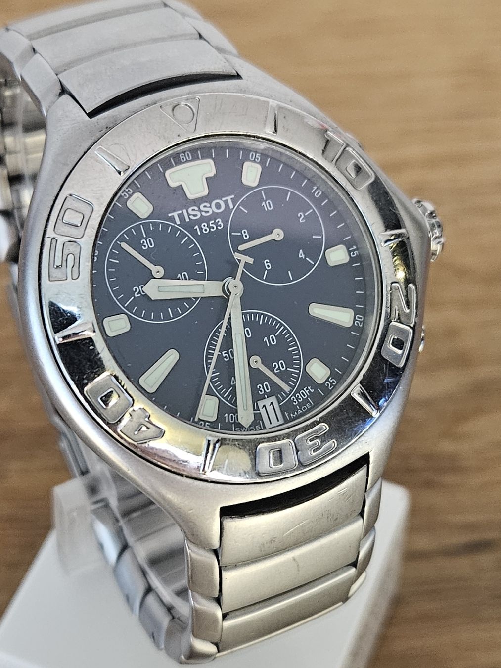 Tissot Orologi: Tissot Herrenuhr Chronograph 41mm – Usato da Flamatt venduto da pie_f9zm 1