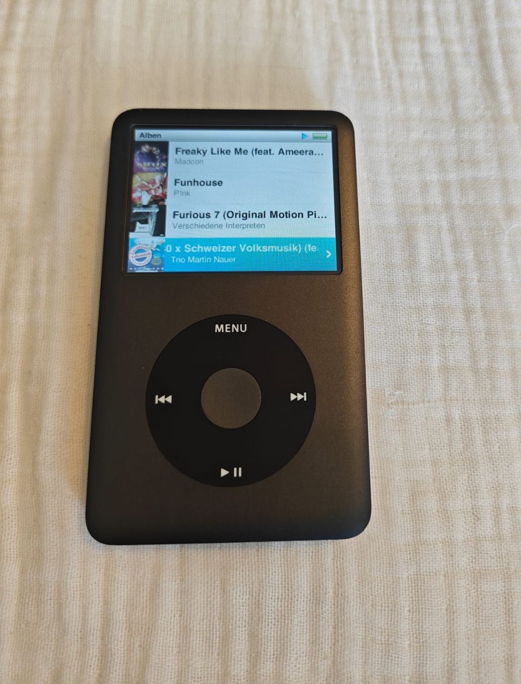 Apple Tragbarer Mediaplayer: Appel iPod Classic 7 Gen 120GB – Gebraucht aus Zollikofen von zar_j67f 1