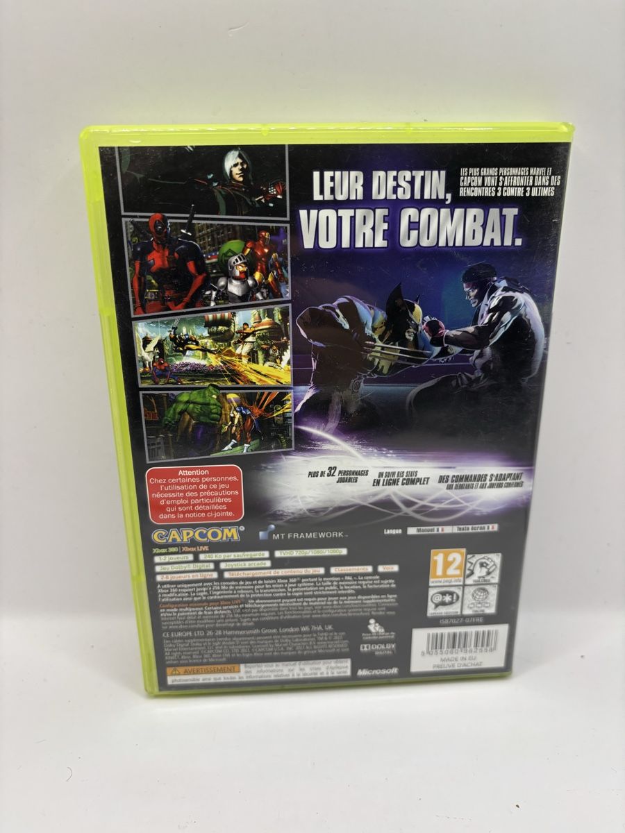 Jeux: Marvel vs Capcom 3 Xbox360 – D'occasion à Genève par sho_67qj 1