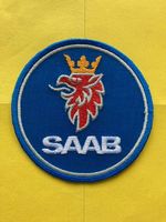 Saab  Automarke  Stoffaufnäher