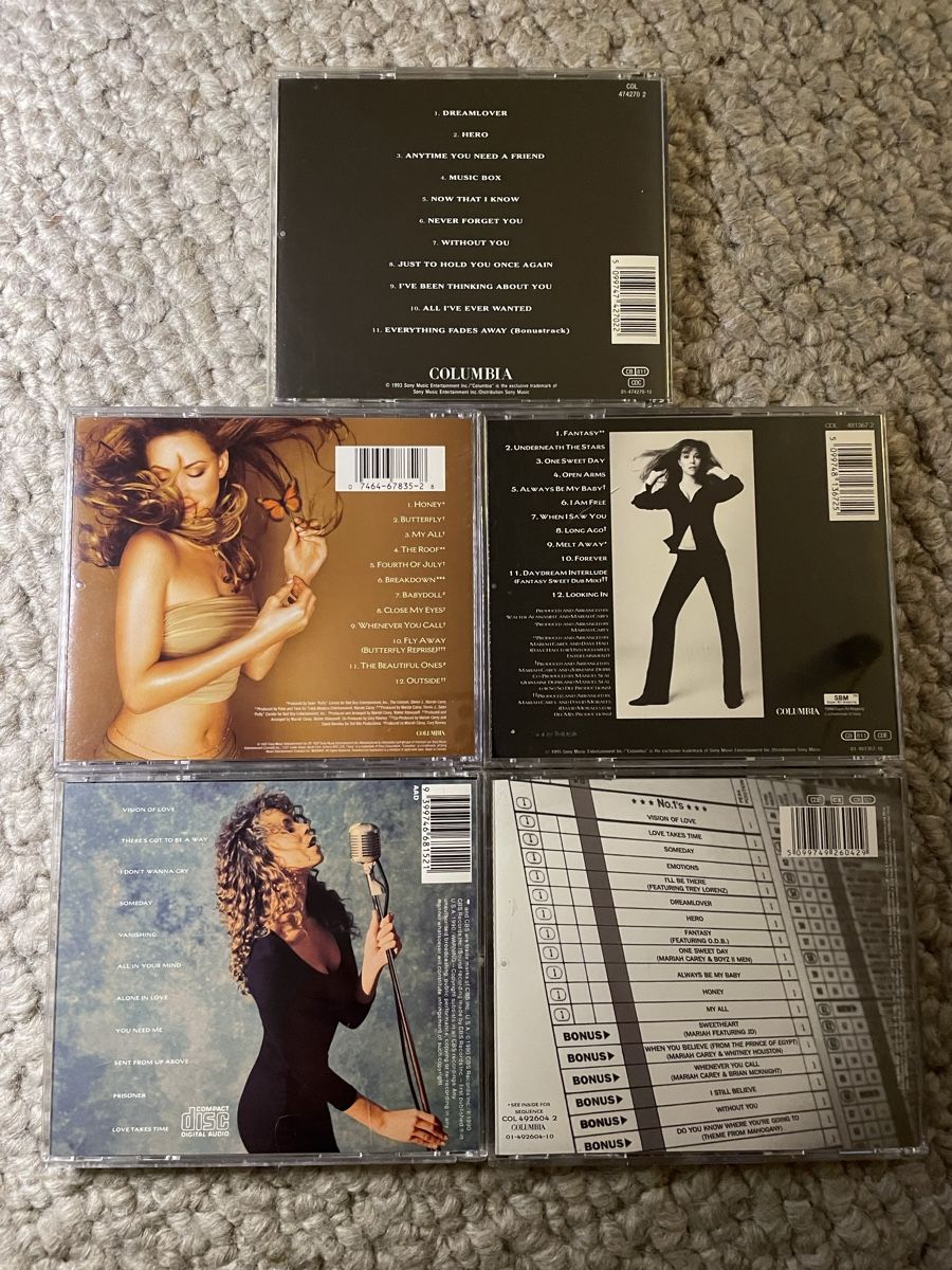 CDs: 5x Mariah Carey  – D'occasion à Reinach AG par trigger7811 2