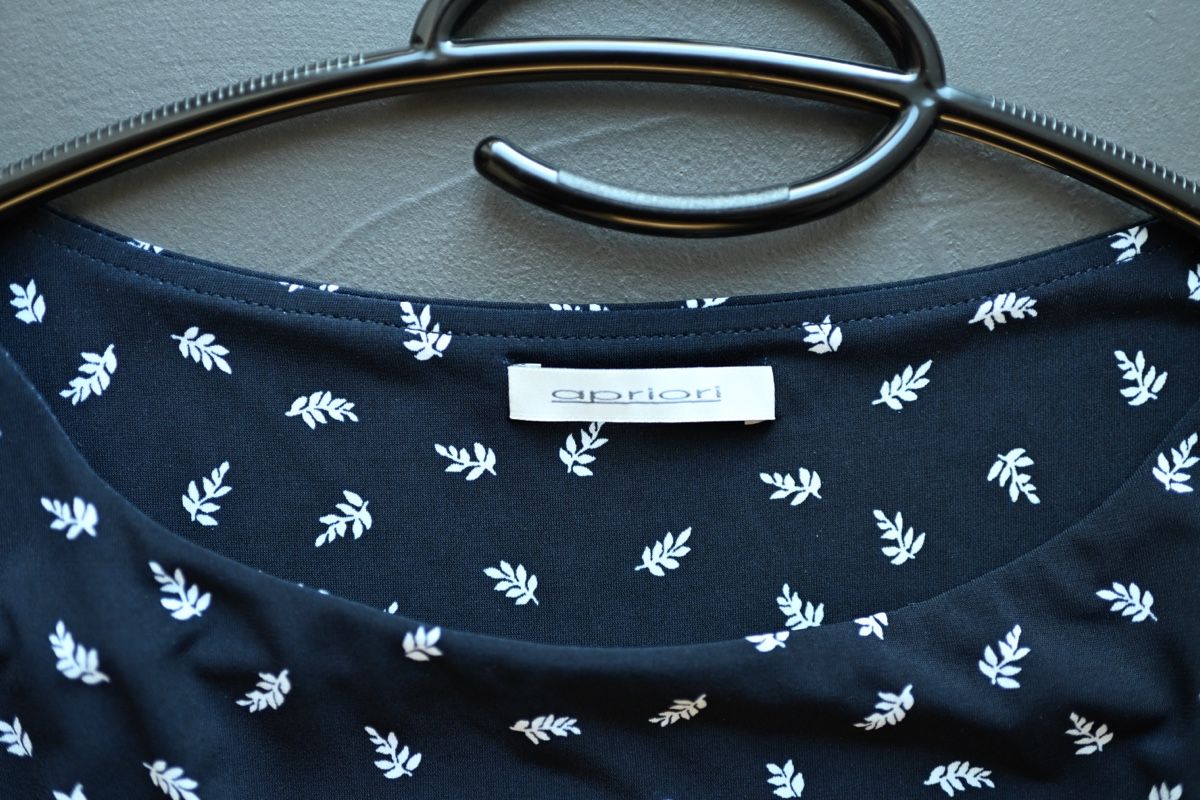 Vestiti: Kleid apriori dunkelblau mit Blättermuster Grösse 36 – Nuovo (secondo la descrizione) da Wallisellen venduto da lis_8fkh 3
