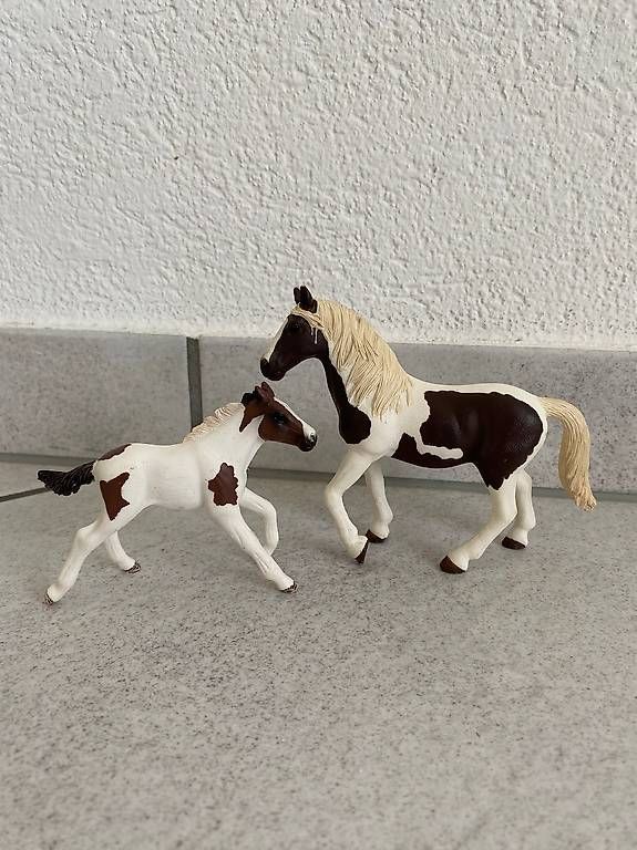 Schleich Giocattoli: Schleich Pferd mit Fohlen – Usato da Otelfingen venduto da Schlaedde