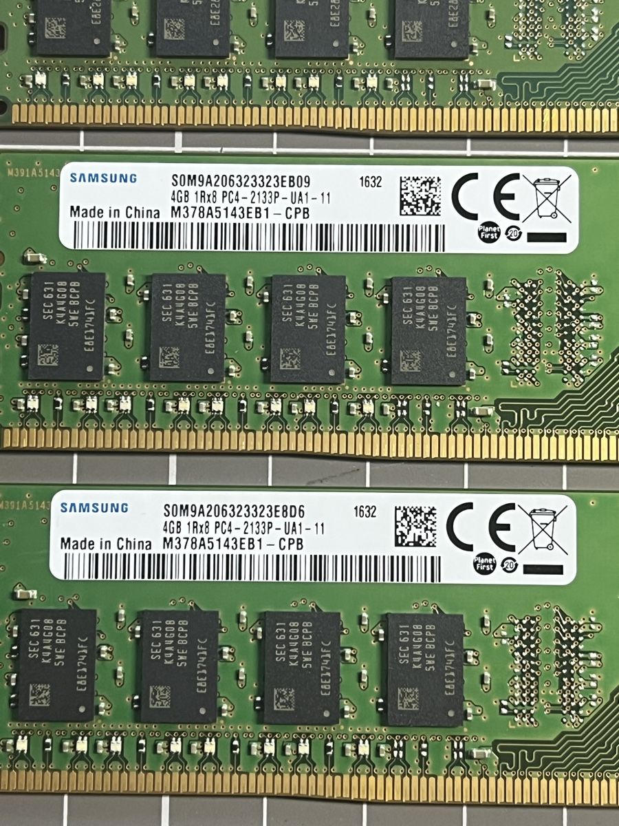 Samsung Mémoires / RAM: Samsung DDR4 4GB 2133 Mhz  – D'occasion à Arosio par pep_y2gj 1