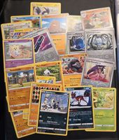 22 Pokémon Karten inkl. Reverse Holos -DE/EN