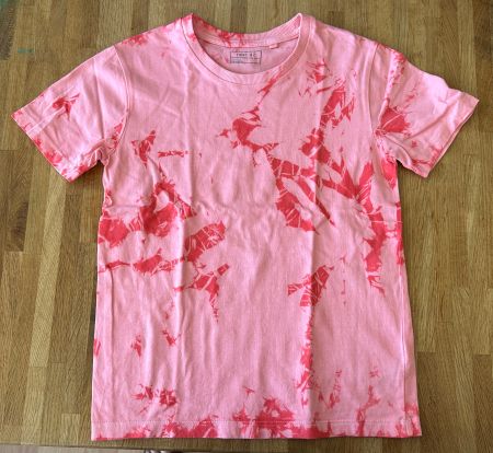 T-Shirt - NEXT pink rot Batik  Gr. 128