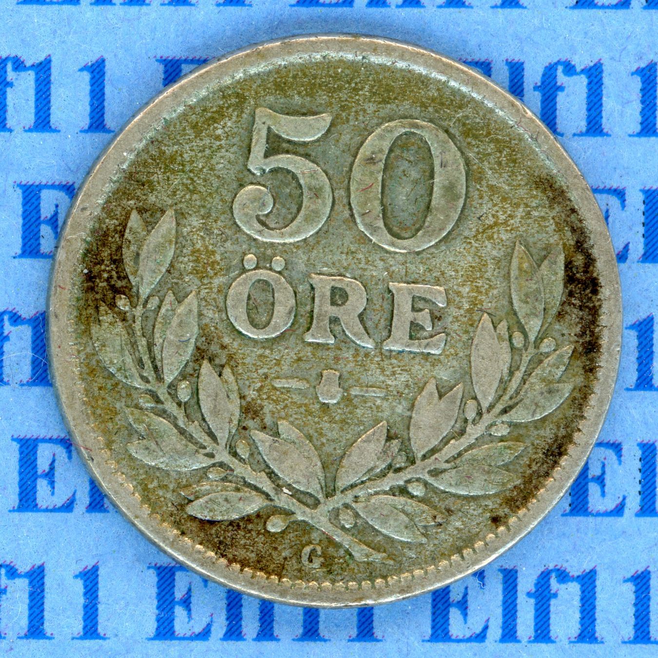 Tutti le monete: SEK___0.50 1928 -ss 50 Öre – Usato da Widnau venduto da Elf11 1
