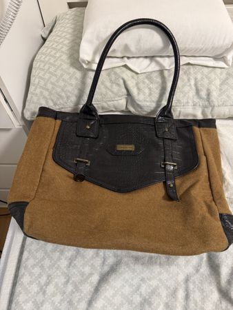 Tommy Hilfiger Handtasche Braun/Schwarz 