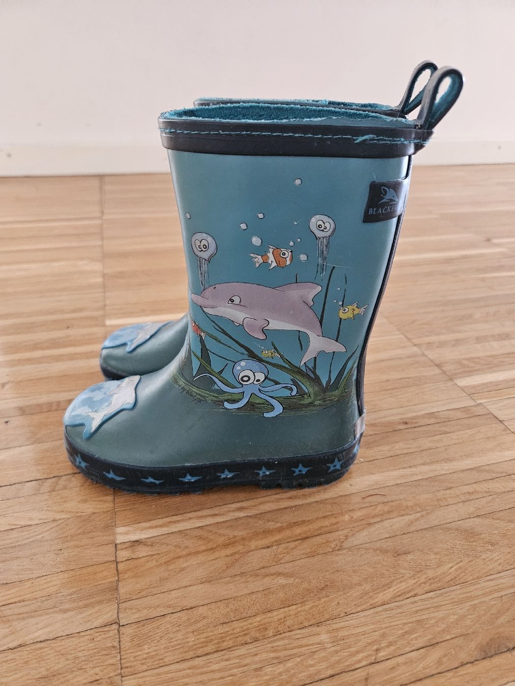 Scarpe per ragazzi: Blackfox Gummistiefel, Grösse 24 – Usato da Zürich venduto da ariko01