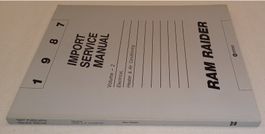 1987 Werkstatthandbuch DODGE RAM RIDER Vol. 2 Electrical
