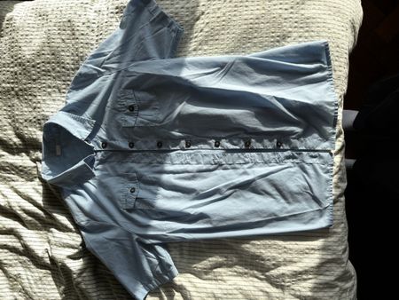 Chemise, Bleu Clair, Été, Taille M - Très Bon État!