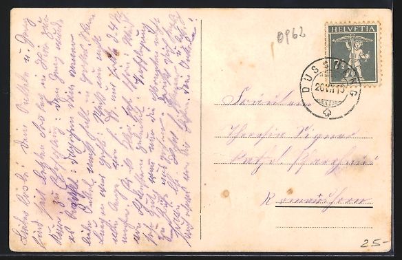 Cartoline postali: Dussnang, Teilansicht mit Kurhus aus der – Usato da Berlin venduto da bartko-reher 1