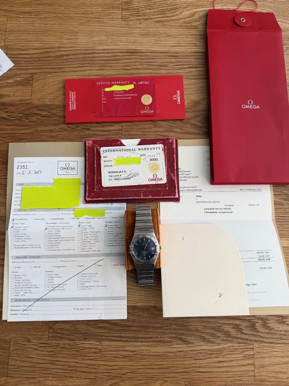 Omega Orologi: OMEGA Constellation Chronometer Automatik – Nuovo (secondo la descrizione) da Villars-sur-Glane venduto da Dam0