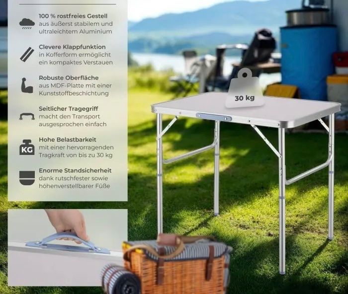 Tables: Campingtisch Lothar – Neuf avec emballage d'origine à Oberegg par MR-shop
