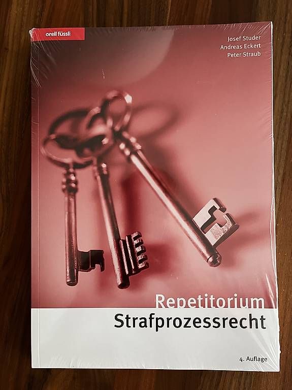 Libri: Repetitorium Strafprozessrecht NEU – Usato da Wil SG venduto da pantau13