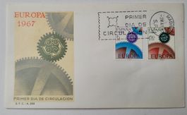 EUROPA 1967 / EUROPE – COUVERT / ENVELOPPE
