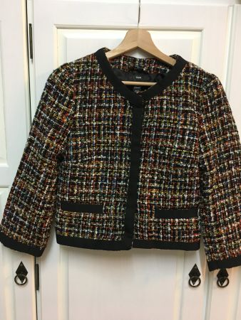 H&M Jacke, Gr.38, multicolor