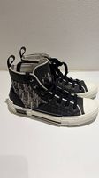 Dior B23 black white high top sneaker, new, size 40.5