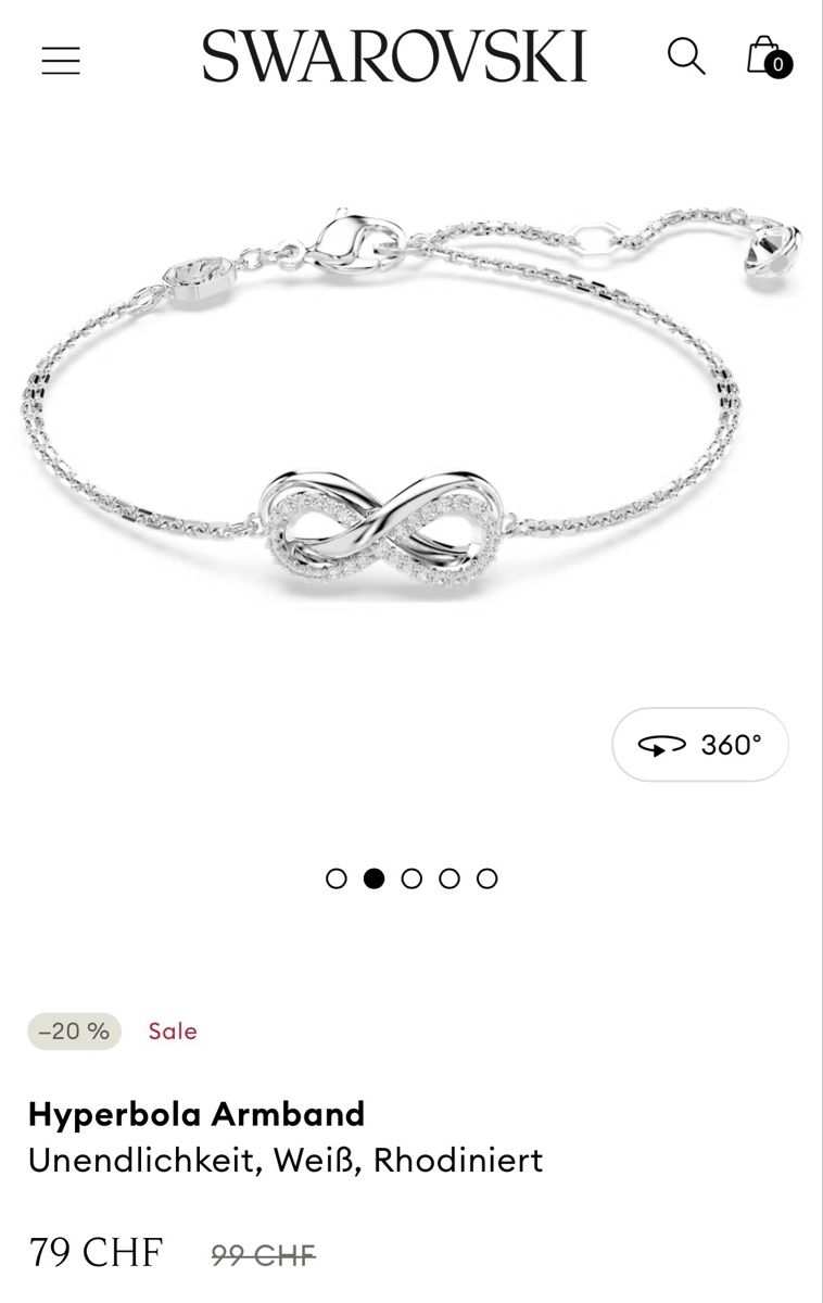 Swarovski Bracciali & Braccialetti: Swarowski Armband – Nuovo (secondo la descrizione) da Zufikon venduto da joelle111 2
