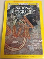 NATIONAL GEOGRAPHIC English ed. FEBRUARY 1973 W. map Mars