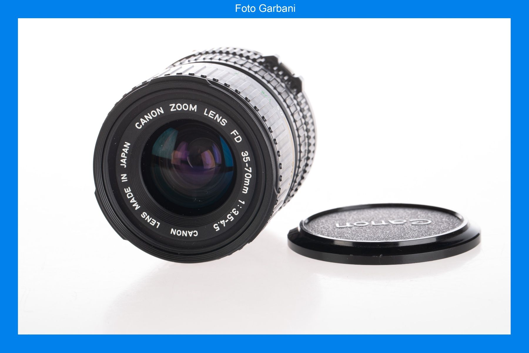 Canon Obiettivi: Canon FD 35-70mm F/3.5-4.5 – Usato da Muralto venduto da FotoGarbani 1