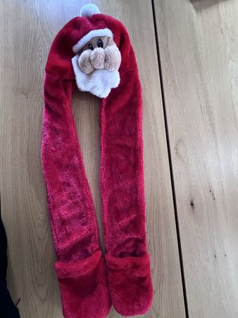 Plüschige Samichlaus-Mütze, 6-10 Y.