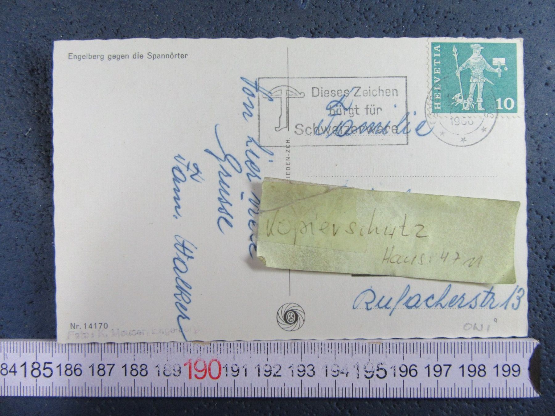 Cartoline postali: ENGELBERG AK ONW 1966 – Usato da Ettingen venduto da Hausi4711 1