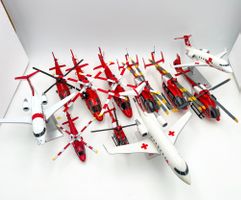 REGA Helikopter & Flugzeuge Sammlung (guter Zustand)