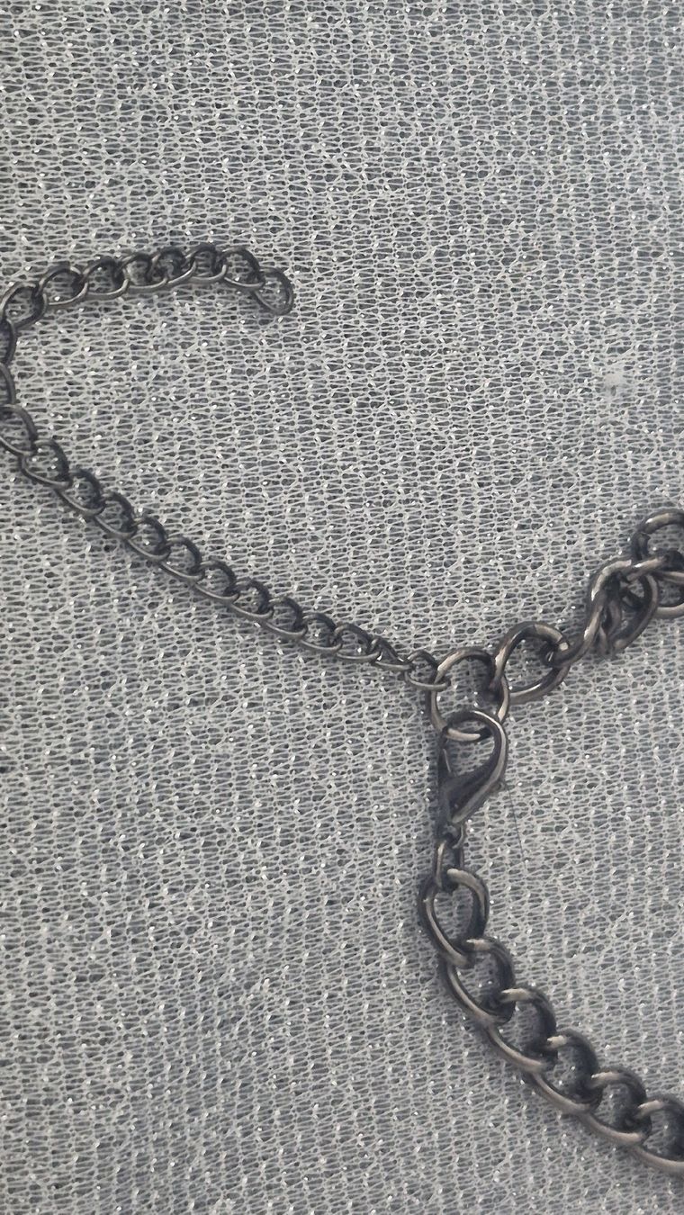 Catenine: Collana con perle nere, dorate e trasparenti – Usato da Giubiasco venduto da Stefaniav 7