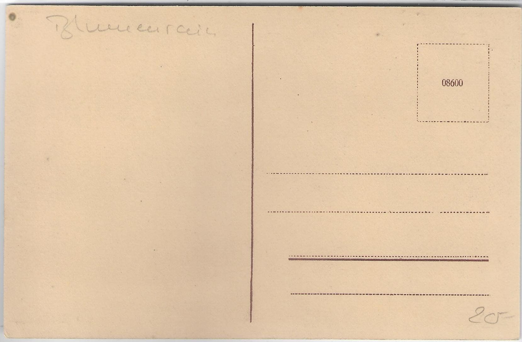 Cartes postales: Alt-Basel - Seidenhof - Blumenrain - Litho – D'occasion à Ettingen par Kartenplanet 1