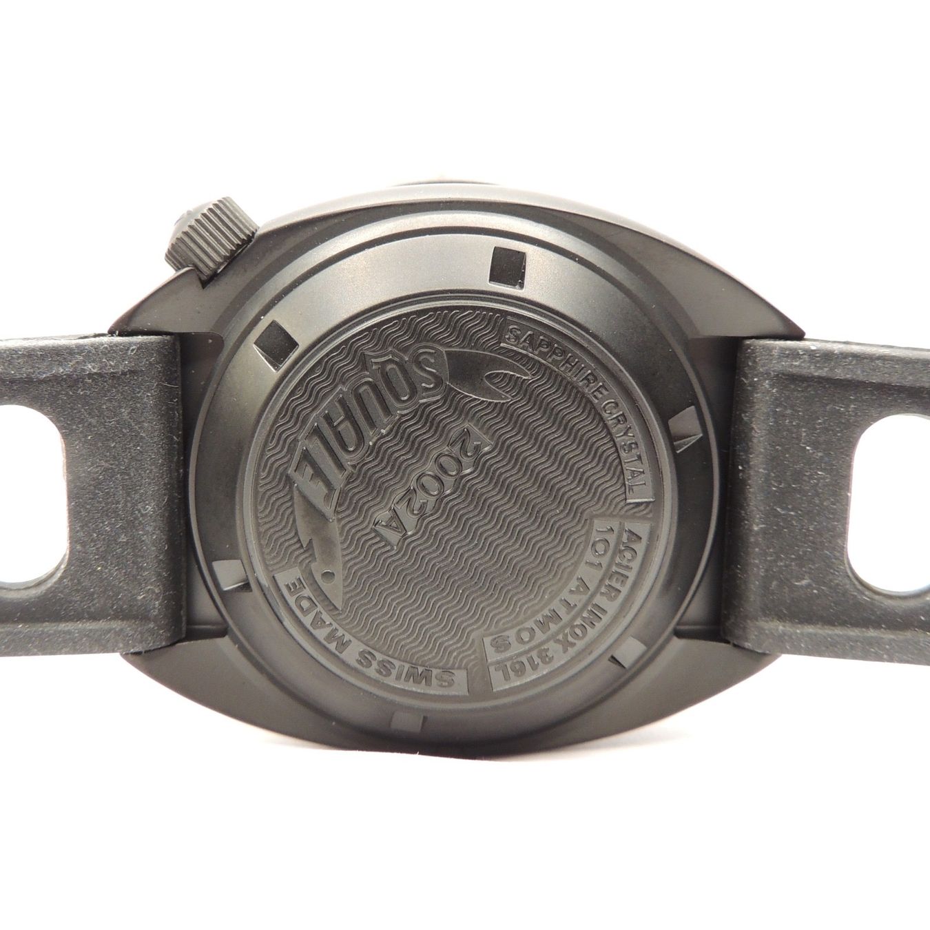 Orologi: Montre Squale 2002 PVD Black Orange neuve – Nuovo e nell'imballaggio originale da Lausanne venduto da DuGoutetdesCouleurs 2