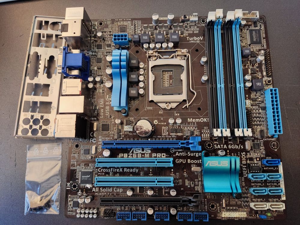 ASUS P8Z68-M PRO mATX Mainboard Intel LGA 1155 (Gebraucht) in Thundorf ...