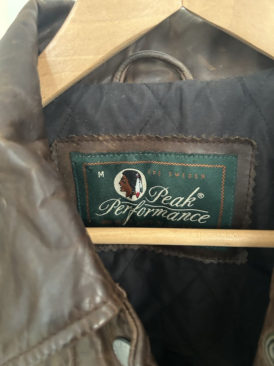 Peak Performance Giacche: Vintage peak performance leather jacket – Usato da Zürich venduto da fan_z5fl 1